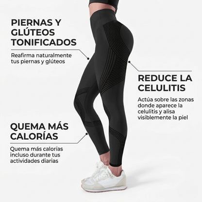 2X1 LEGGINGS ANTICELULITIS DE COMPRESIÓN 3D