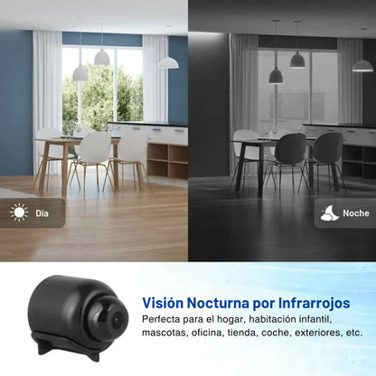 📸 MiniCam™ Cámara de Seguridad Portátil Full HD