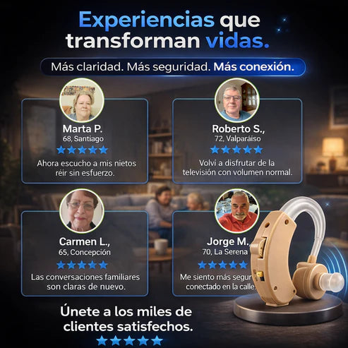 Audífono Amplificador Contra Sordera