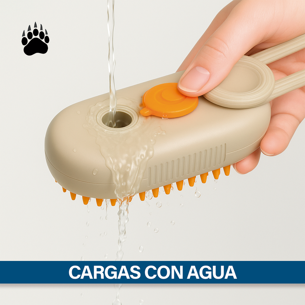 CEPILLO PEINE PARA MASCOTAS 3X1