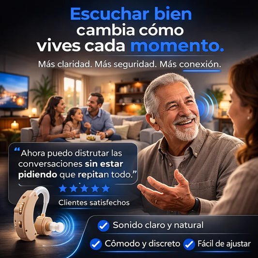 Audífono Amplificador Contra Sordera