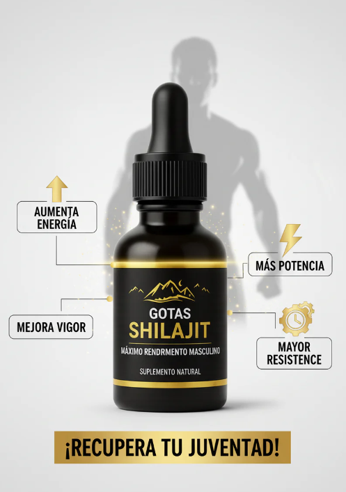 Shilajit Himalaya + Testosterona + Tamaño + Enegia + Rendimiento Sexual